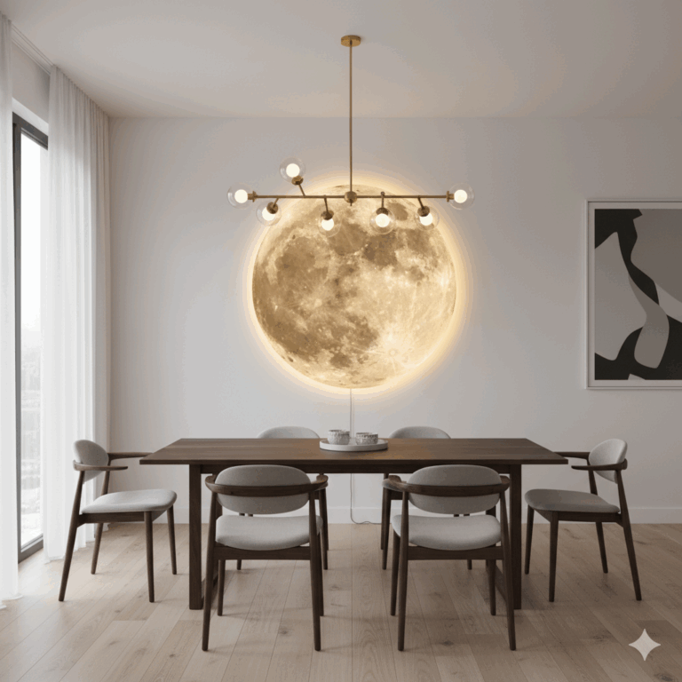 Cómo mejorar tus espacios con la iluminación y el arte de Lunarte